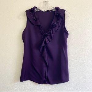 Elite Tahari Silk Sleeveless Top